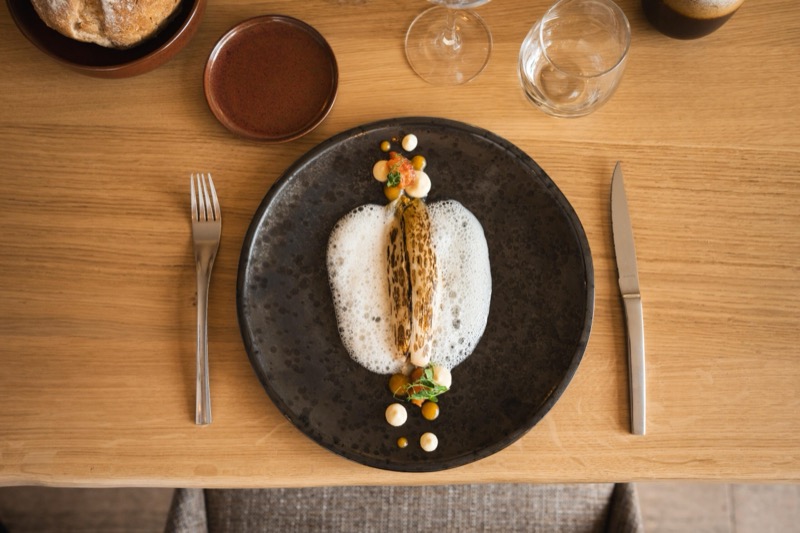 Plat gastronomique du restaurant Le Lien